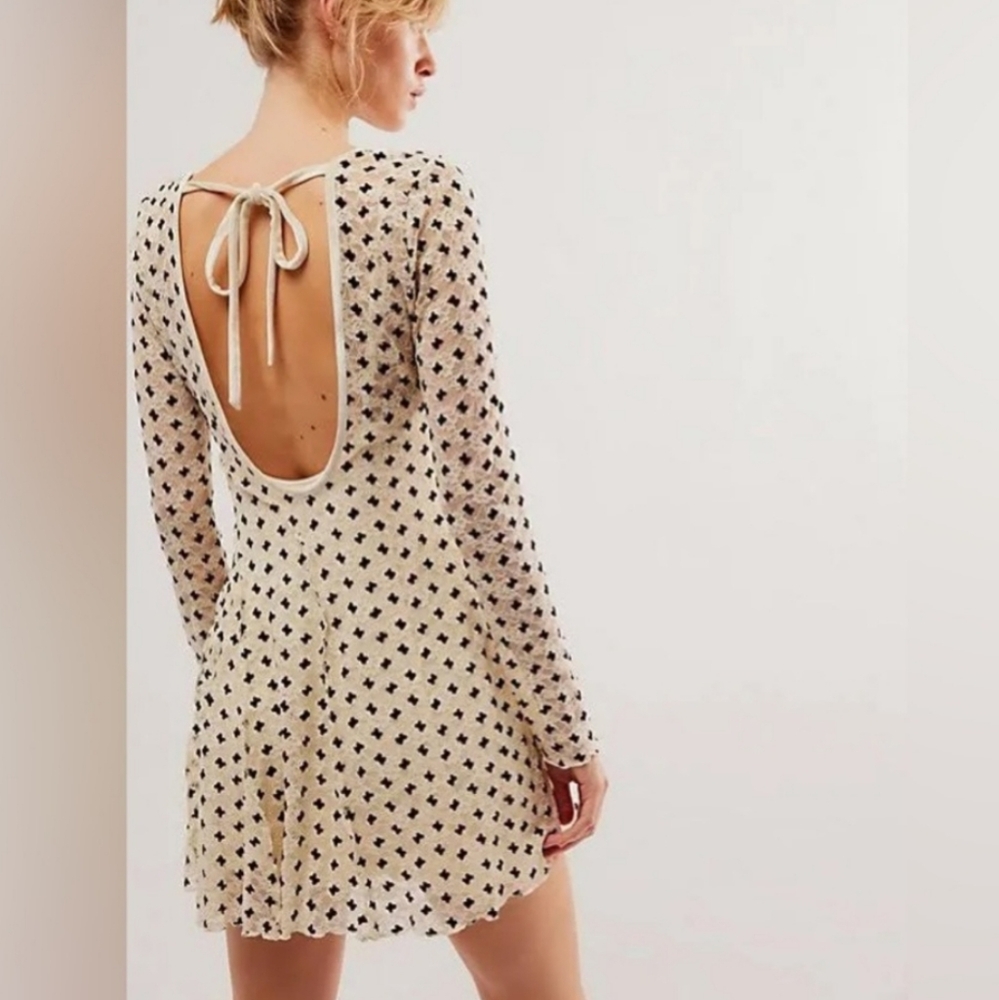 Free People Sheer Delight Mini Dress - Picture 4 of 8